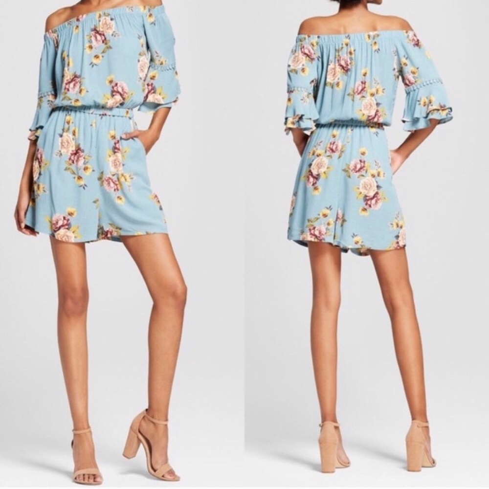 Xhilaration Off the Shoulder Romper